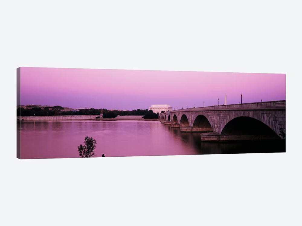 Memorial BridgeWashington DC, District of Columbia, USA by Panoramic Images 1-piece Canvas Artwork
