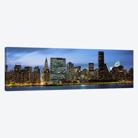 Manhattan, NYC, New York City, New York State, USA Canvas Print #PIM4256} by Panoramic Images Art Print