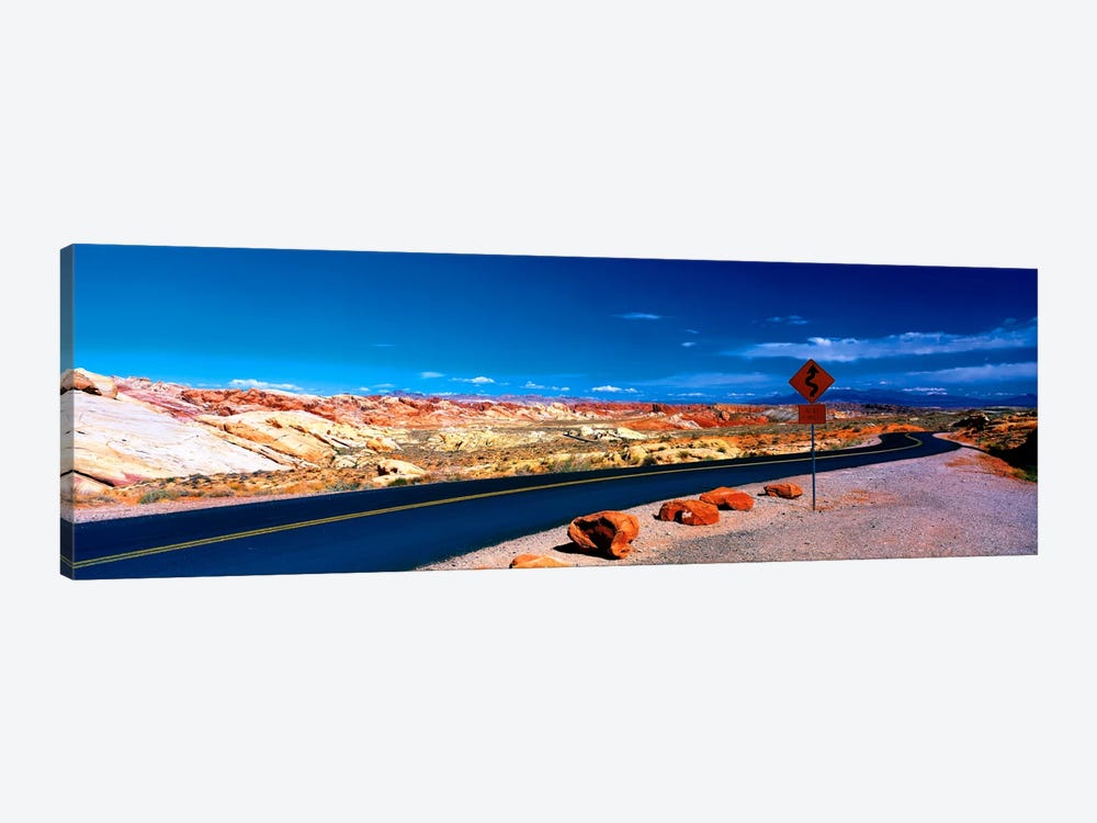 Road Valley of Fire State Park Overton NV by Panoramic Images 1-piece Canvas Art