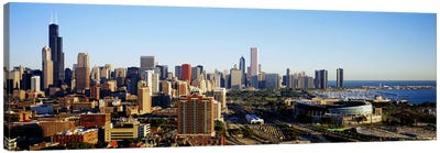 Chicago, Illinois, USA #2 Canvas Art Print - Chicago Skylines