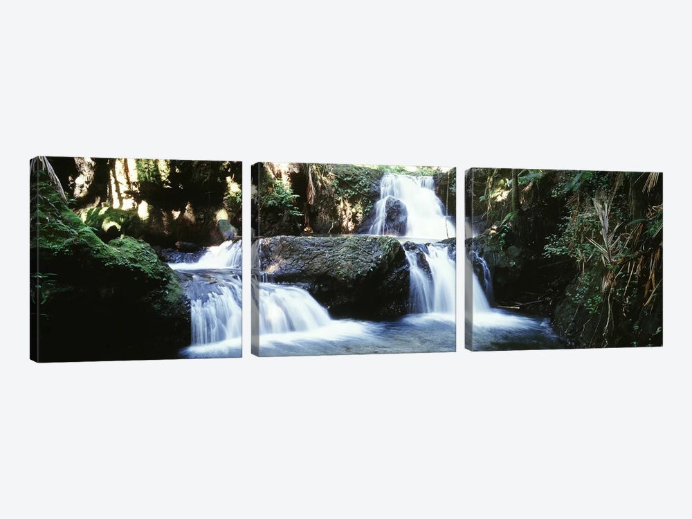 Waterfalls Hilo HI by Panoramic Images 3-piece Canvas Art