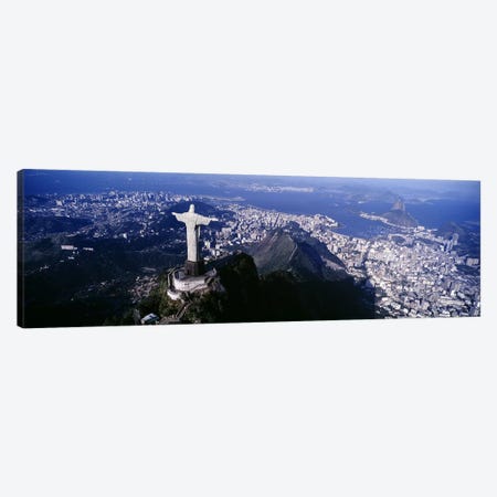 Aerial View I, Rio de Janeiro, Southeast Region, Brazil Canvas Print #PIM4270} by Panoramic Images Canvas Artwork