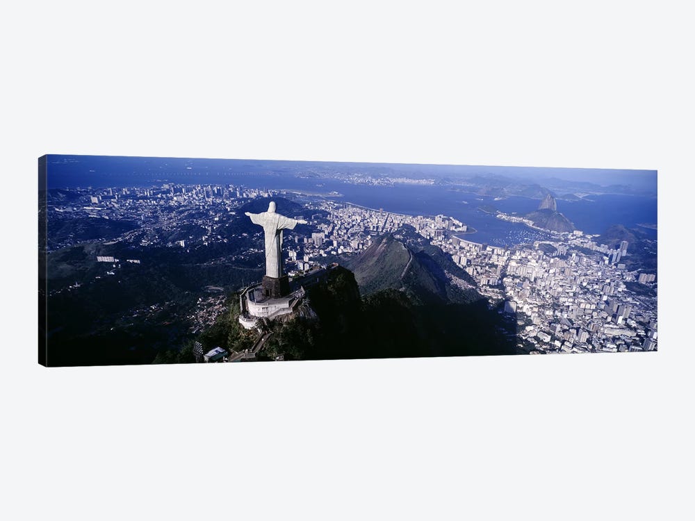 Aerial View I, Rio de Janeiro, Southeast Region, Brazil by Panoramic Images 1-piece Canvas Artwork