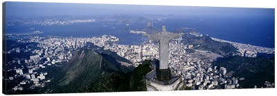 Aerial View II, Rio de Janeiro, Southeast Region, Brazil Canvas Art Print - South America Art