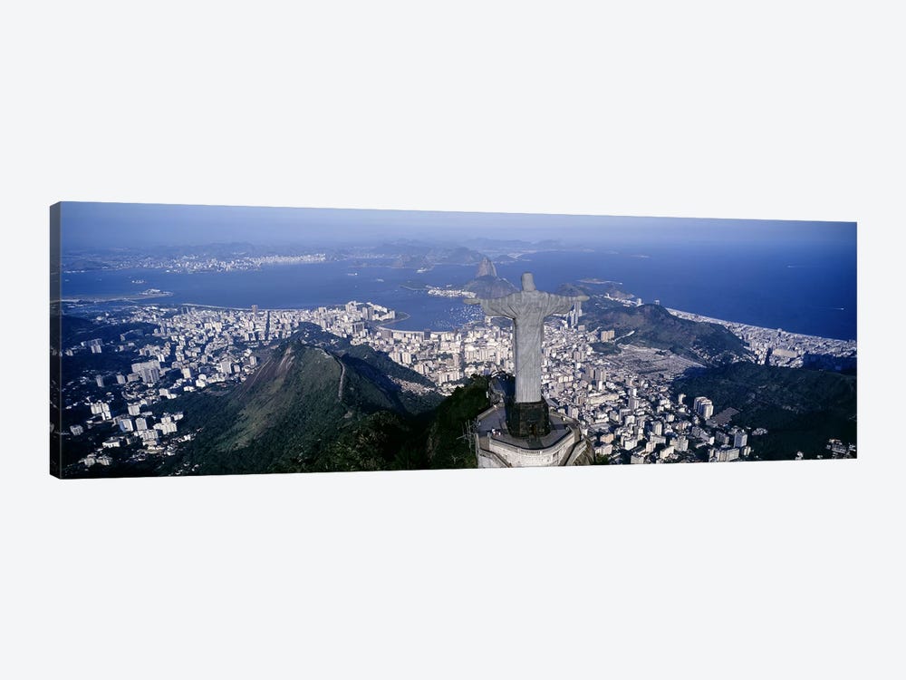 Aerial View II, Rio de Janeiro, Southeast Region, Brazil by Panoramic Images 1-piece Canvas Art Print