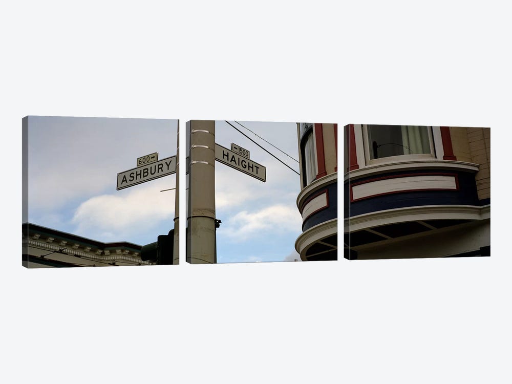 Haight Ashbury District San Francisco CA by Panoramic Images 3-piece Art Print