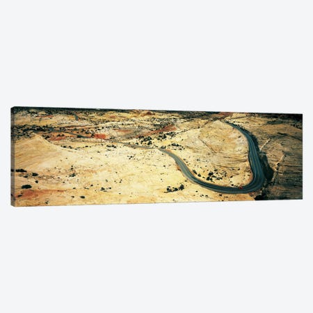 Hwy 12 near Escalante UT USA Canvas Print #PIM428} by Panoramic Images Canvas Art