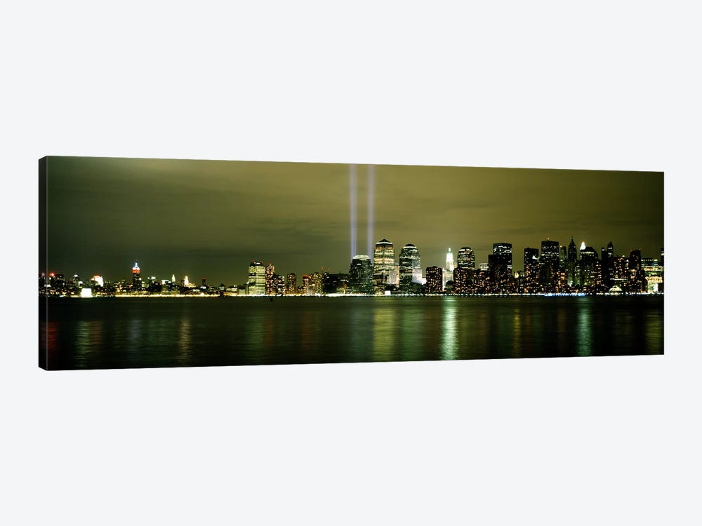 Beams Of Light, New York, New York State, USA by Panoramic Images 1-piece Canvas Wall Art