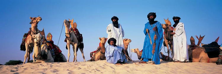 Tuareg Camel Riders, Mali, Africa