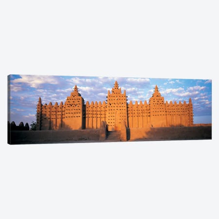 Great Mosque Of Djenne, Mali, Africa Canvas Print #PIM4308} by Panoramic Images Canvas Art