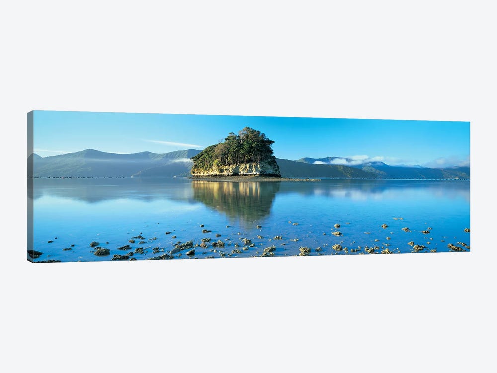Wooded Island, Marlborough Sounds, South Island, New Zealand by Panoramic Images 1-piece Canvas Art Print