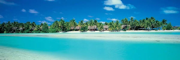 Cook Islands: Tropical Landscape, Aitutaki, Cook Islands by Panoramic Images