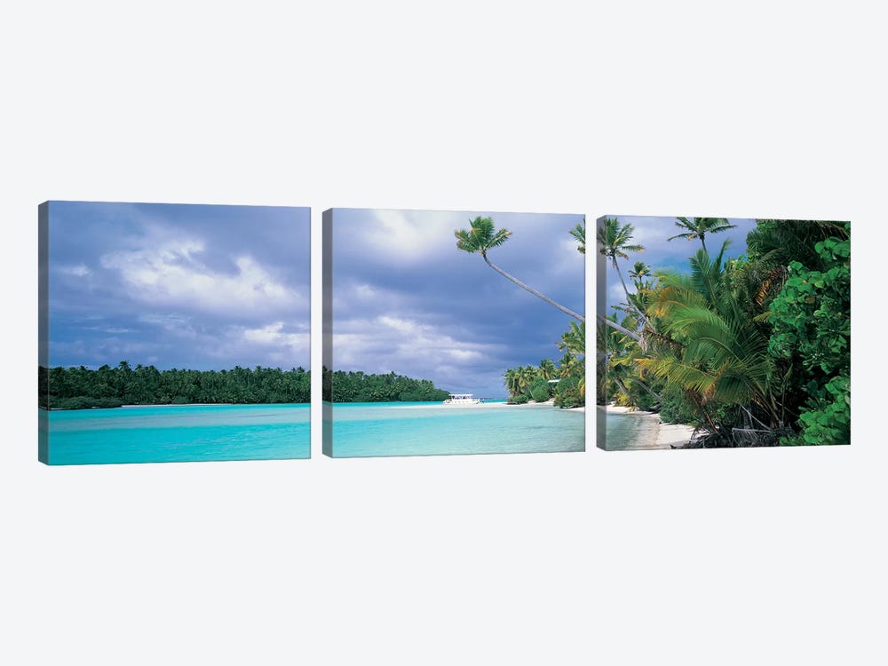 Aitutak Cook Islands New Zealand by Panoramic Images 3-piece Canvas Art