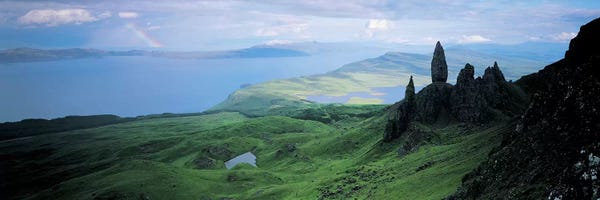 Coastal Highland Landscape Near The Sound Of Raasay, Scotland, United Kingdom