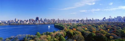 Buildings in a cityCentral Park, Manhattan, New York City, New York State, USA by Panoramic Images canvas print
