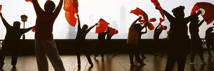 Morning Exercise, The Bund (Waitan), Shanghai, China