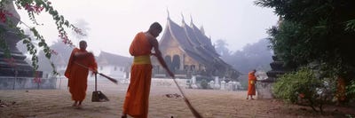 Vat Xieng ThongLuang Prabang, Laos by Panoramic Images multi panel art