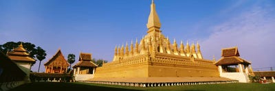 Canvas Print: Pha That Luang TempleVientiane, Laos by Panoramic Images - thumbnail