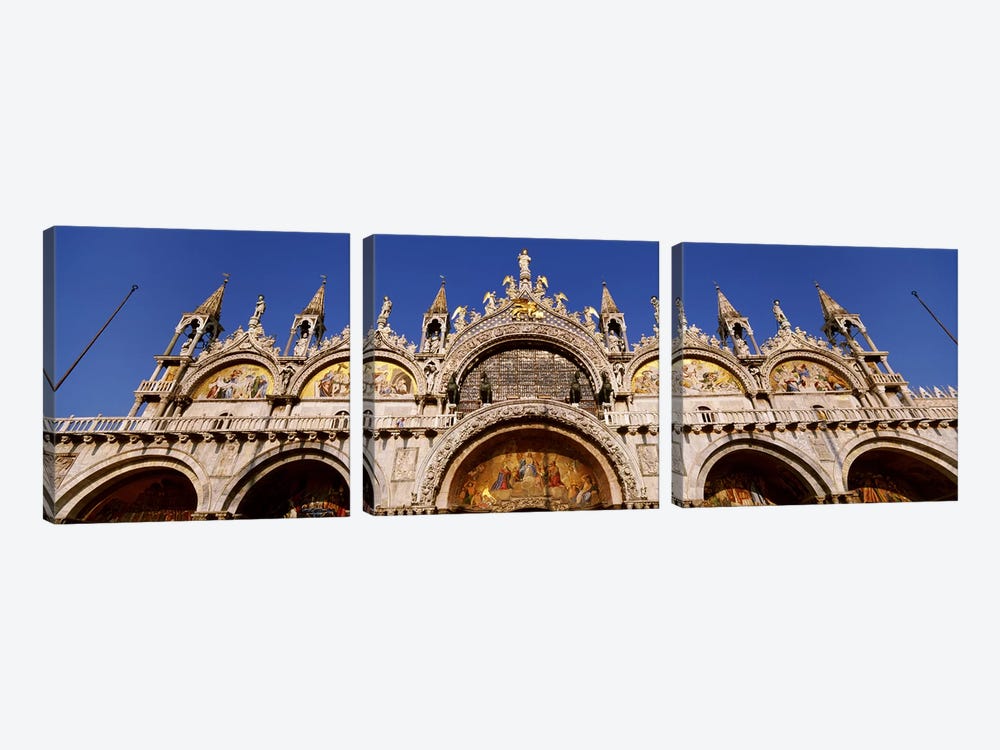 Saint Marks BasilicaVenice, Italy by Panoramic Images 3-piece Canvas Art