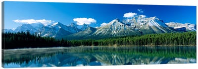 Herbert Lake Banff National Park Canada Canvas Art Print - Panoramic Photography