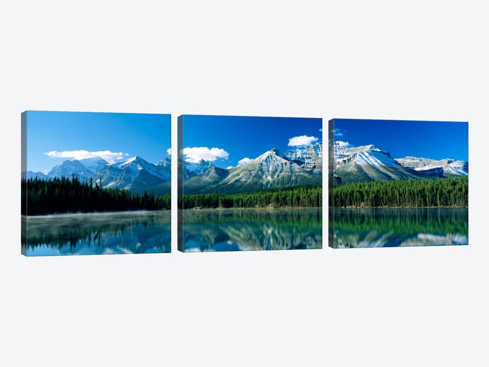 Herbert Lake Banff National Park Canada by Panoramic Images 3-piece Canvas Art