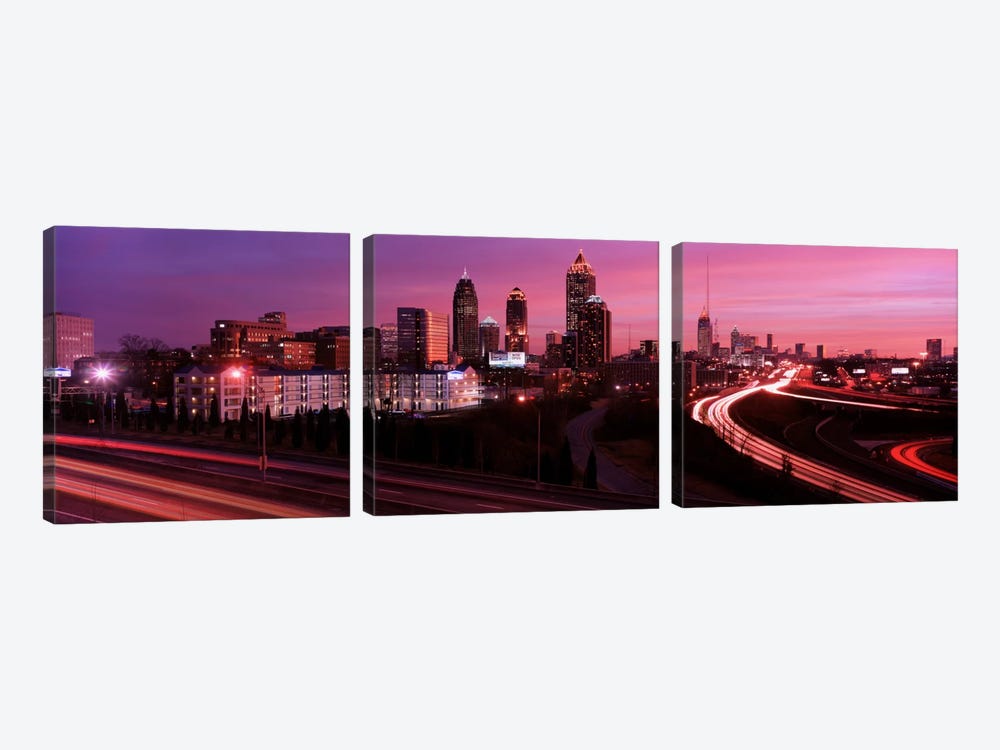 Atlanta, Georgia, USA #2 by Panoramic Images 3-piece Canvas Art Print