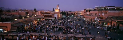 Jamaa el Fna At Night, Marrakech, Morocco by Panoramic Images acrylic art print