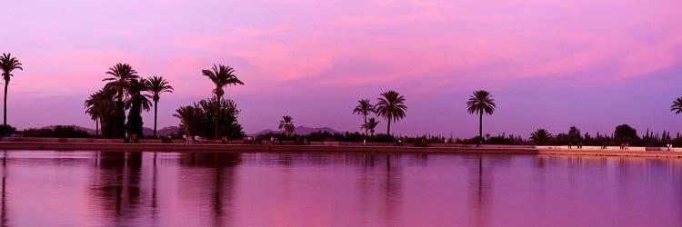 Bassin Menara, Menara Gardens, Marrakech, Morocco