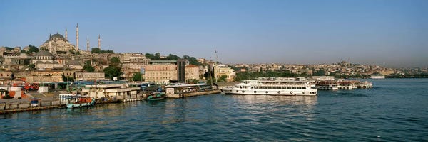 Buildings at the waterfront, Istanbul, Turkey