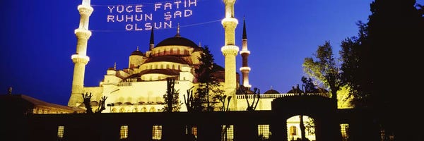 Domes: Blue Mosque, Istanbul, Turkey by Panoramic Images