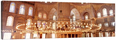 Blue Mosque, Istanbul, Turkey #2 Canvas Art Print - Islamic Art