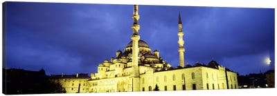 Yeni Mosque, Istanbul, Turkey #2 Canvas Art Print - Building & Skyscraper Art
