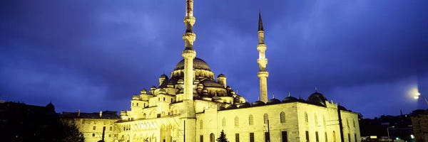 Istanbul: Yeni Mosque, Istanbul, Turkey #2 by Panoramic Images
