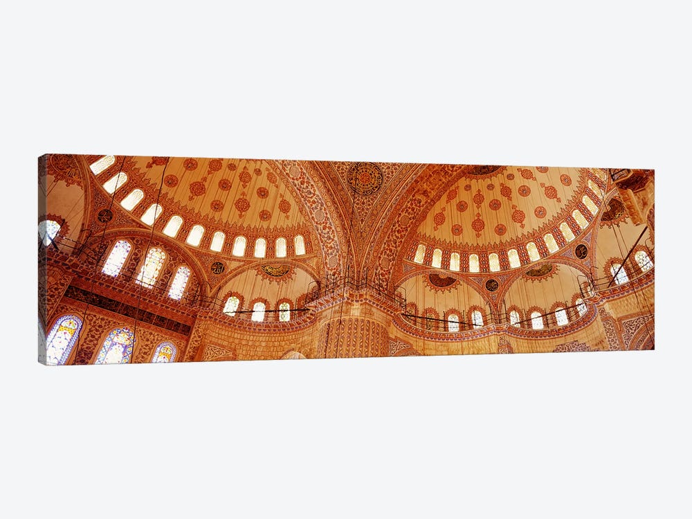 Interior, Blue Mosque, Istanbul, Turkey by Panoramic Images 1-piece Art Print