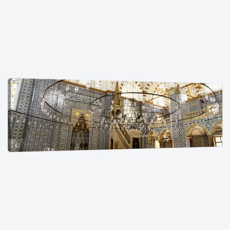 Interiors of a mosque, Rustem Pasa Mosque, Istanbul, Turkey Canvas Print #PIM4405} by Panoramic Images Canvas Artwork