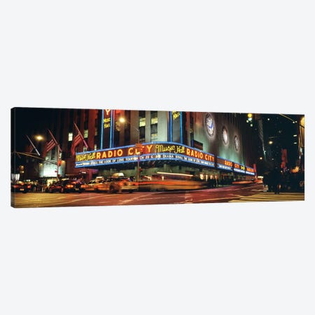 Manhattan, Radio City Music Hall, NYC, New York City, New York State, USA Canvas Print #PIM4406} by Panoramic Images Canvas Wall Art