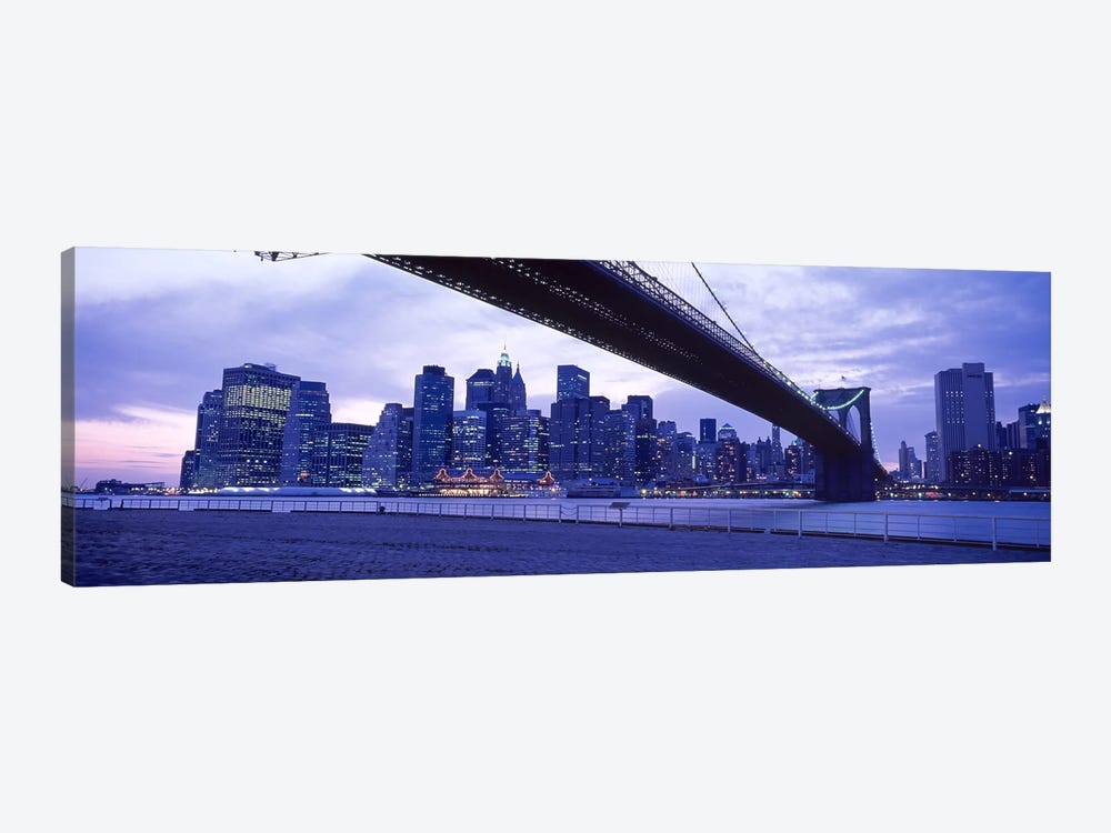 Brooklyn Bridge, NYC, New York City, New York State, USA #2 by Panoramic Images 1-piece Canvas Wall Art