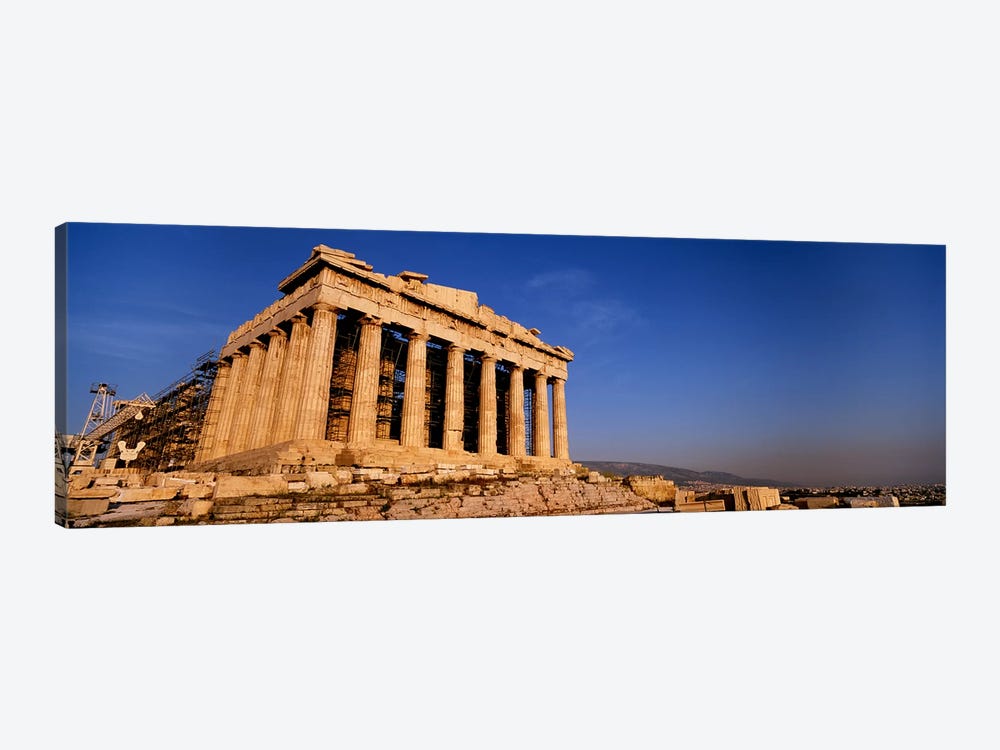 Ruins of a temple, Parthenon, Athens, Greece by Panoramic Images 1-piece Canvas Art