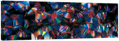 Compact Discs Canvas Art Print - Media Formats