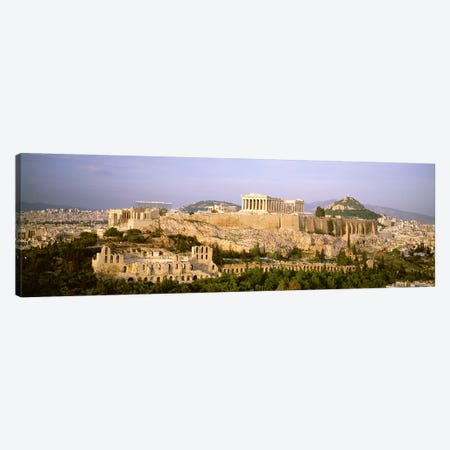 High Angle View, Acropolis, Athens, Greece Canvas Print #PIM4465} by Panoramic Images Canvas Artwork