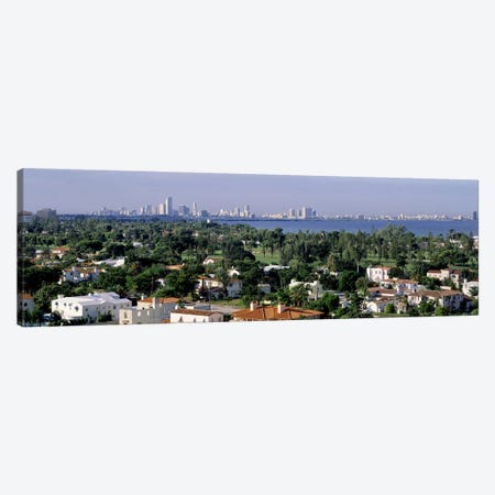 High Angle View Of The City, Miami, Florida, USA Canvas Print #PIM4479} by Panoramic Images Canvas Art