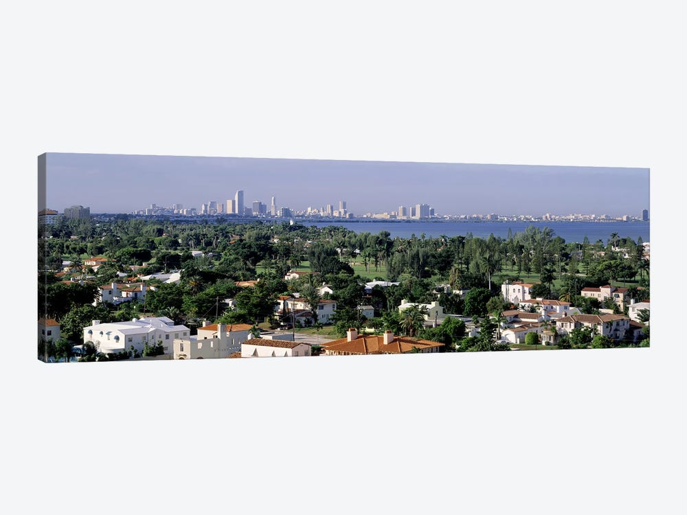 High Angle View Of The City, Miami, Florida, USA by Panoramic Images 1-piece Canvas Art Print