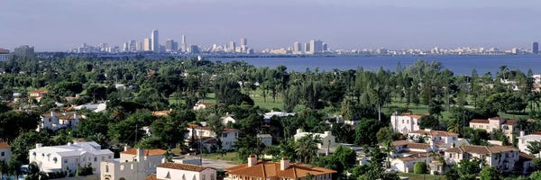 Miami: High Angle View Of The City, Miami, Florida, USA by Panoramic Images