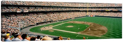 High angle view of a baseball field, Baltimore, Maryland, USA #2 Canvas Art Print - Stadium Art