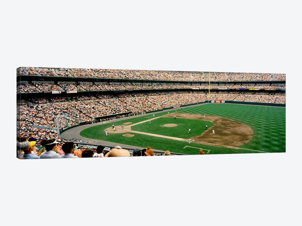 High angle view of a baseball field, Baltimore, Maryland, USA #2 by Panoramic Images 1-piece Canvas Artwork