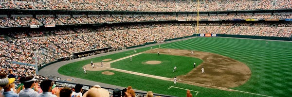 Maryland: High angle view of a baseball field, Baltimore, Maryland, USA #2 by Panoramic Images