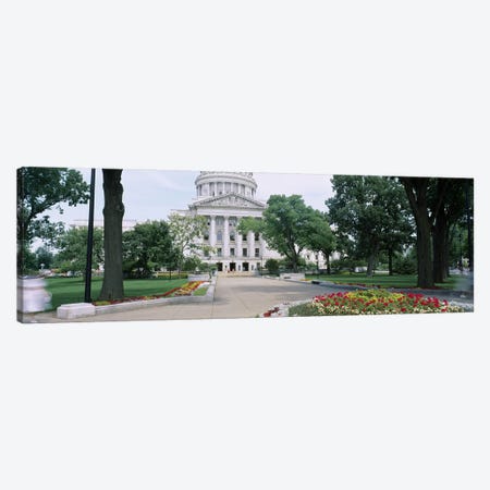 State Capital Building, Madison, Wisconsin, USA Canvas Print #PIM4487} by Panoramic Images Canvas Wall Art