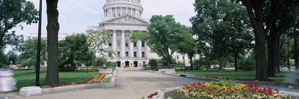 Wisconsin: State Capital Building, Madison, Wisconsin, USA by Panoramic Images