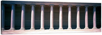 Row of Columns San Francisco CA Canvas Art Print - Decorative Elements