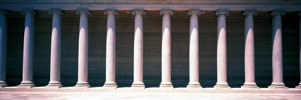 Columns: Row of Columns San Francisco CA by Panoramic Images